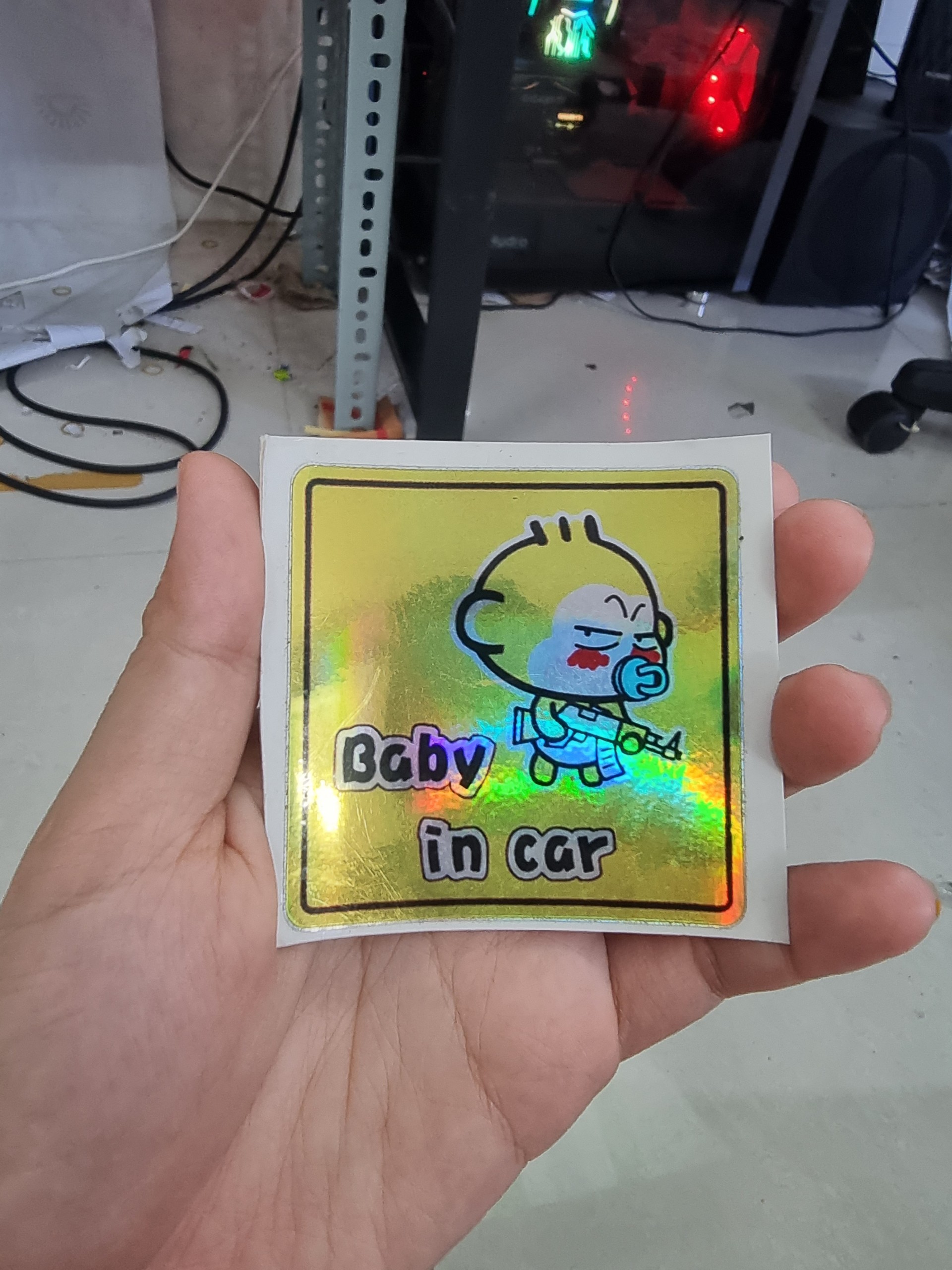 Logo cảnh báo 7 màu
