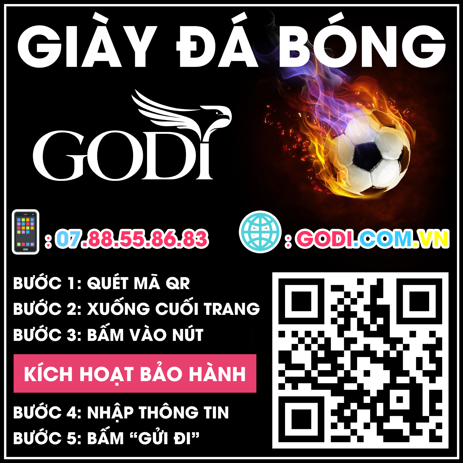 Vớ đá bóng dài - Vớ dài thể thao [ GODI SPORT ]