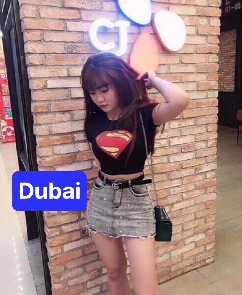 Áo croptop nữ hình siêu nhân new chất đẹp mềm mịn thoáng khí - dubai fashion