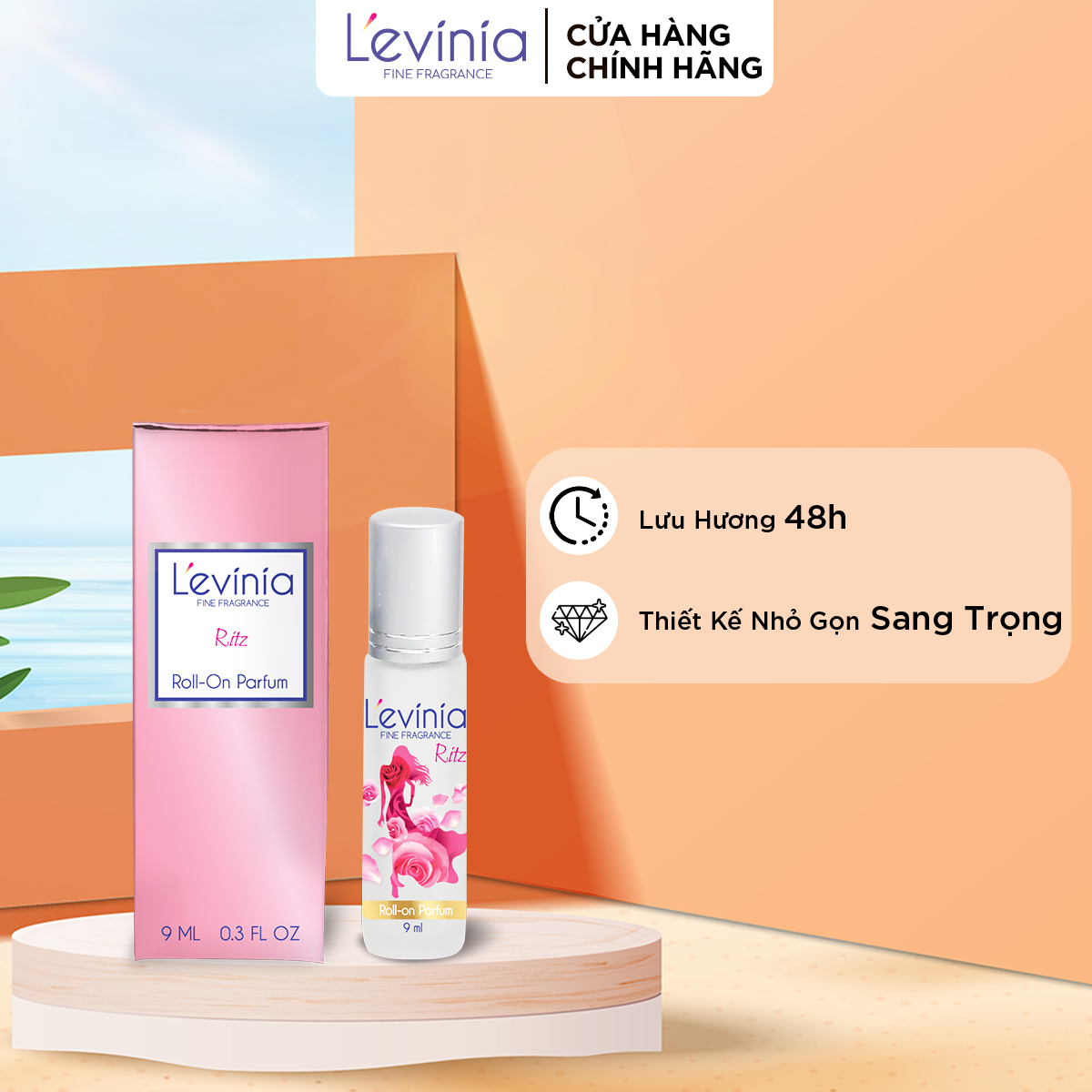 Nước Hoa Cao Cấp Dạng Lăn L'evinia RITZ 9ml