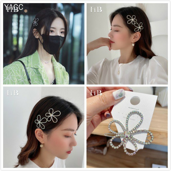 Kẹp hoa 05 cánh lấp lánh