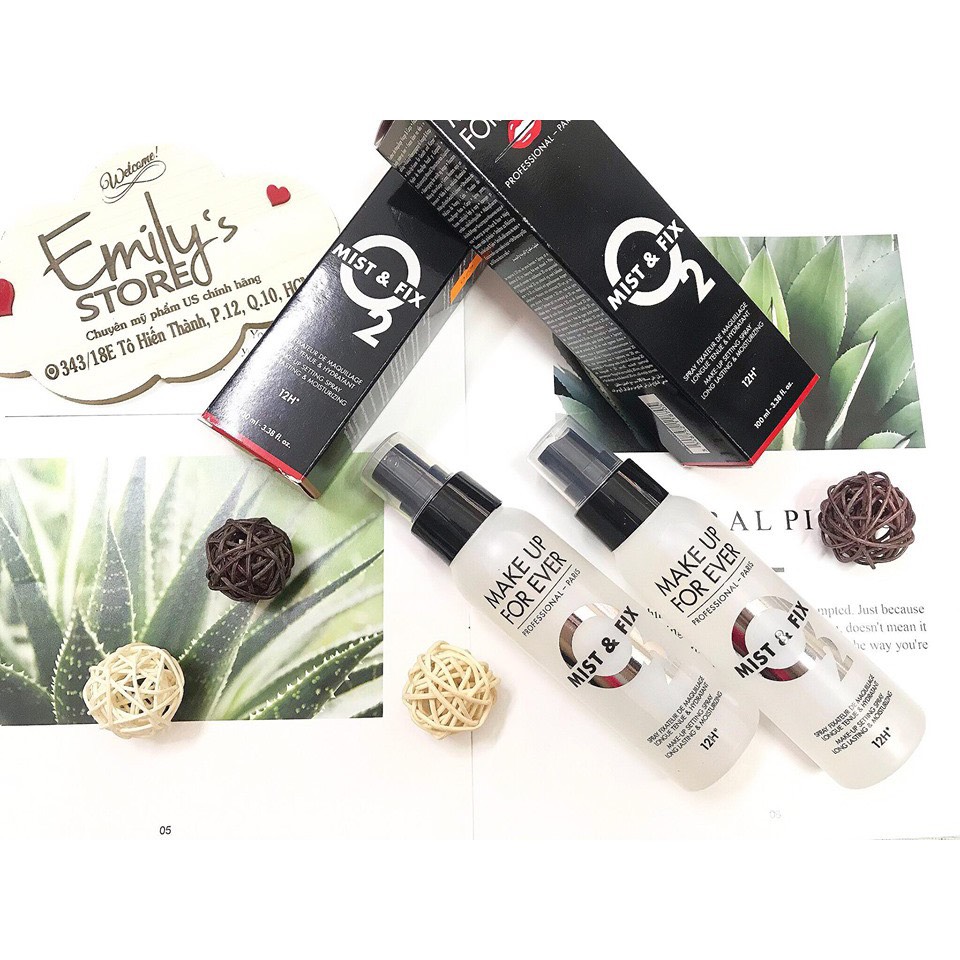 Xịt khoáng Make Up For Ever Mist & Fix Make Up Setting Spray 100ml