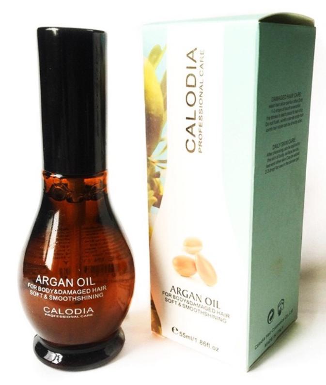 Tinh Dầu Calodia Argan - Dưỡng Tóc Bóng Mượt 55ml