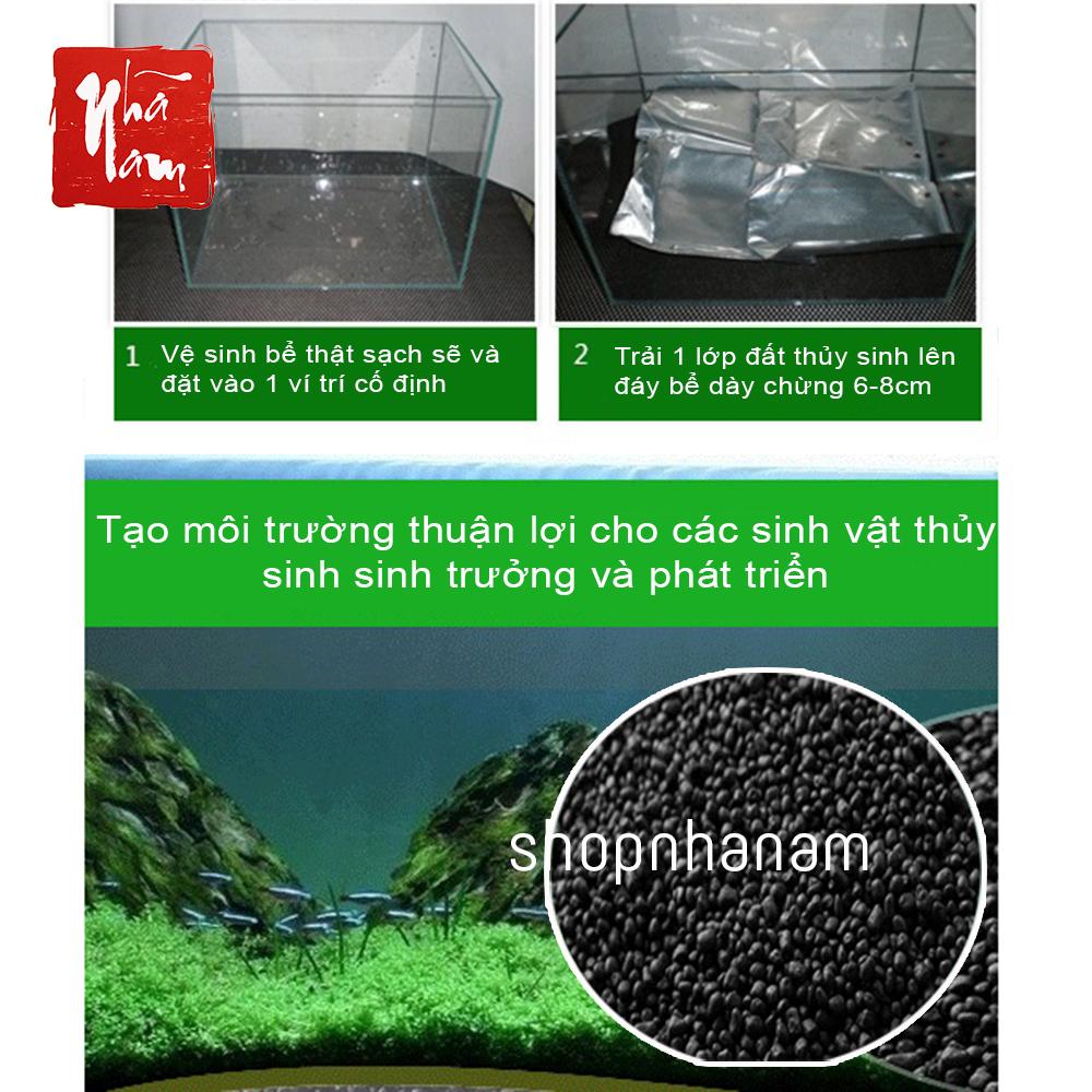 Cốt nền dinh dưỡng cho hồ thủy sinh. Đất nền thủy sinh.