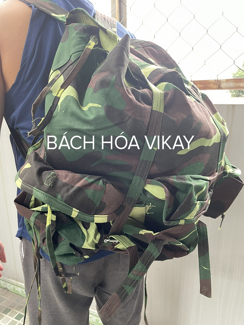Balo Rằn ri Leo núi- Phượt phong cách lính