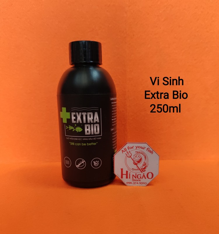 Vi Sinh Extra Bio 250ml - Vi sinh làm trong nước bể cá - Phụ Kiện Cá Cảnh | Hingaostore.