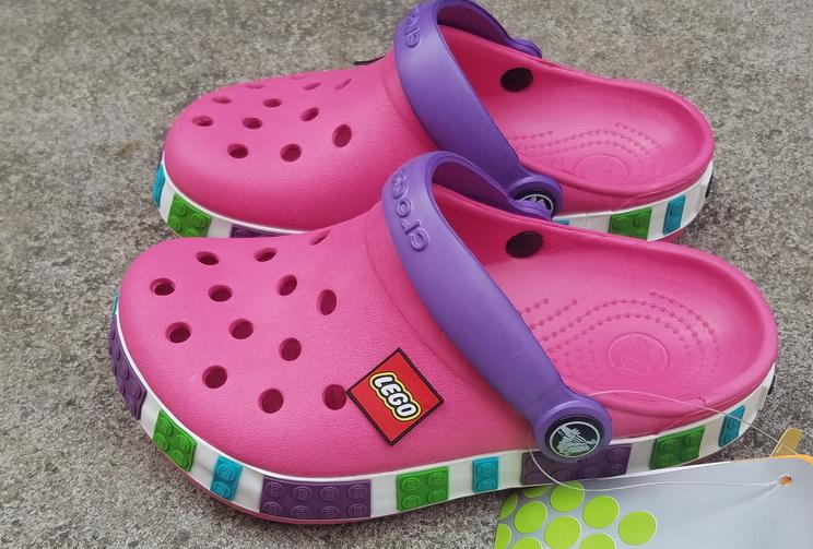 Sục nhựa Lego Crocs trẻ em