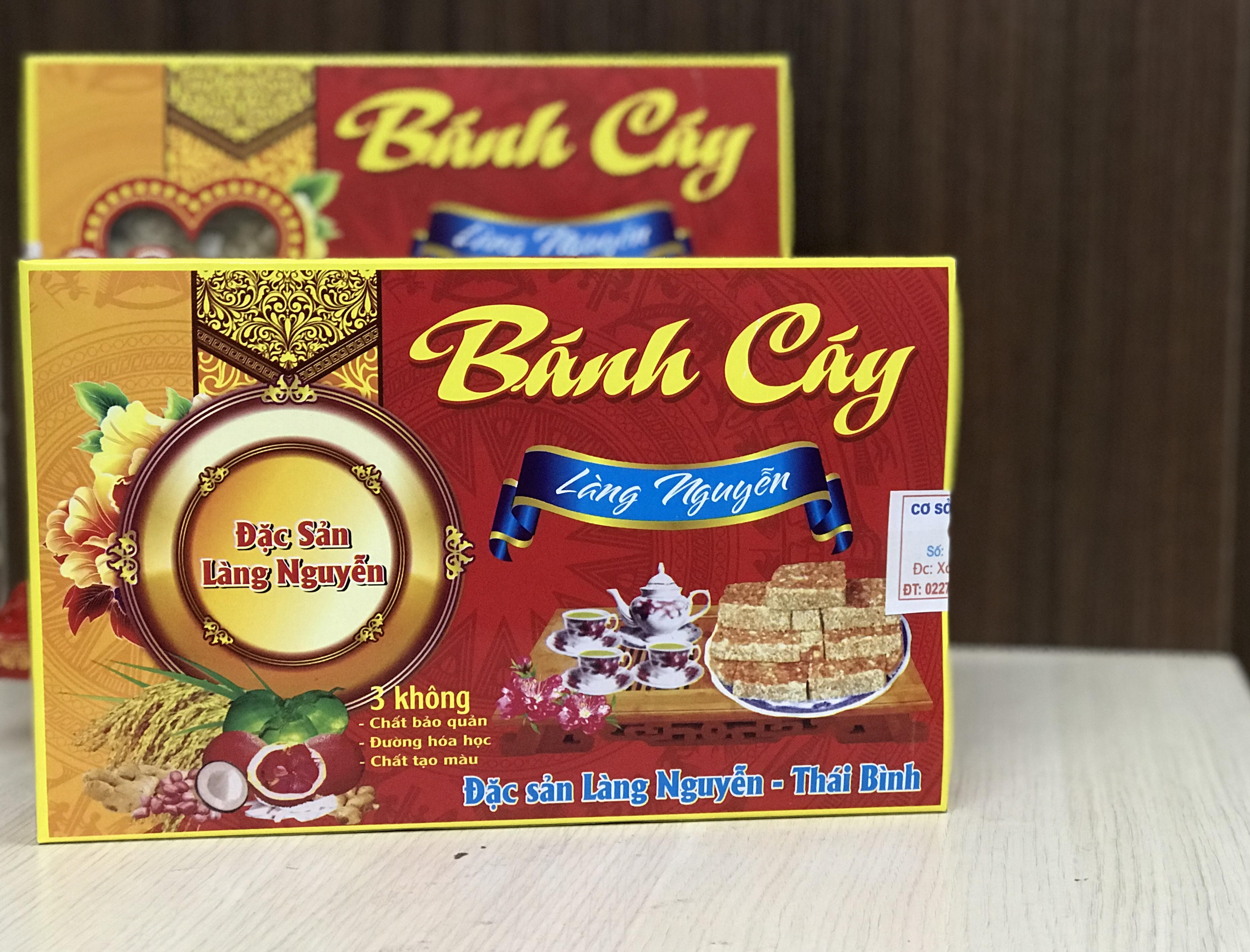 Bánh cáy làng nguyễn đặc sản Thái Bình (500g)