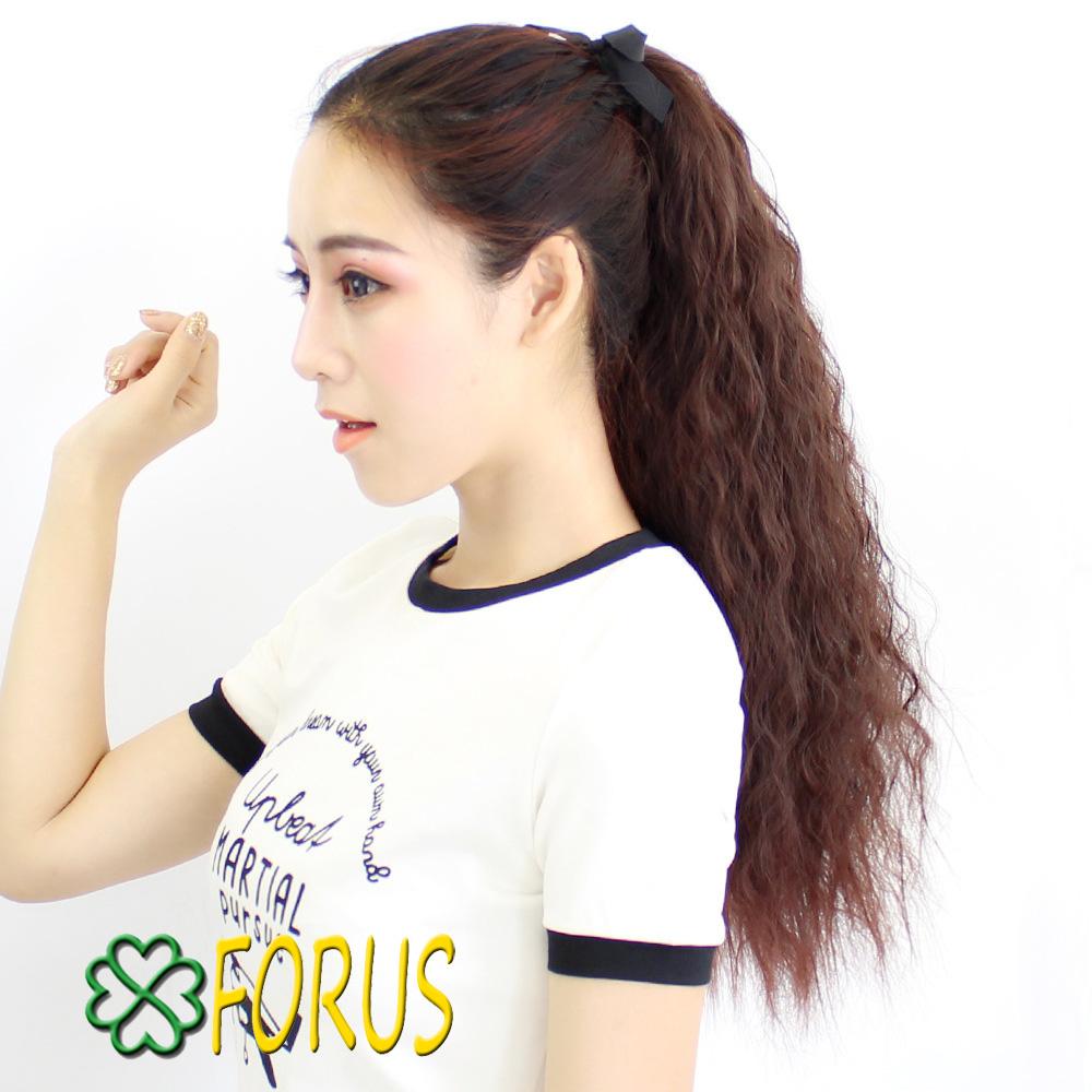 Tóc giả cột xù C168 😍FREESHIP😍 buộc tóc giả nữ, đuôi cột tóc giả nữ thời trang Sỉ 38k
