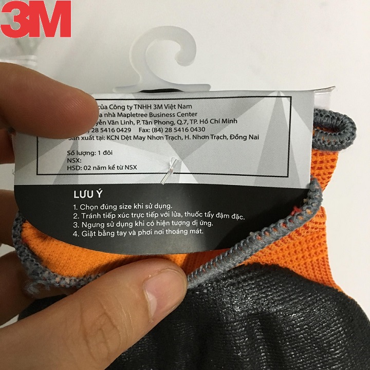 Găng tay đa dụng 3M màu cam size L