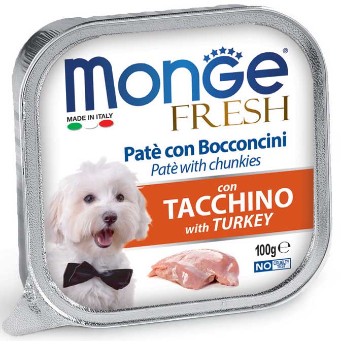 Pate cho chó - Pate Monge hộp 100g đủ vị