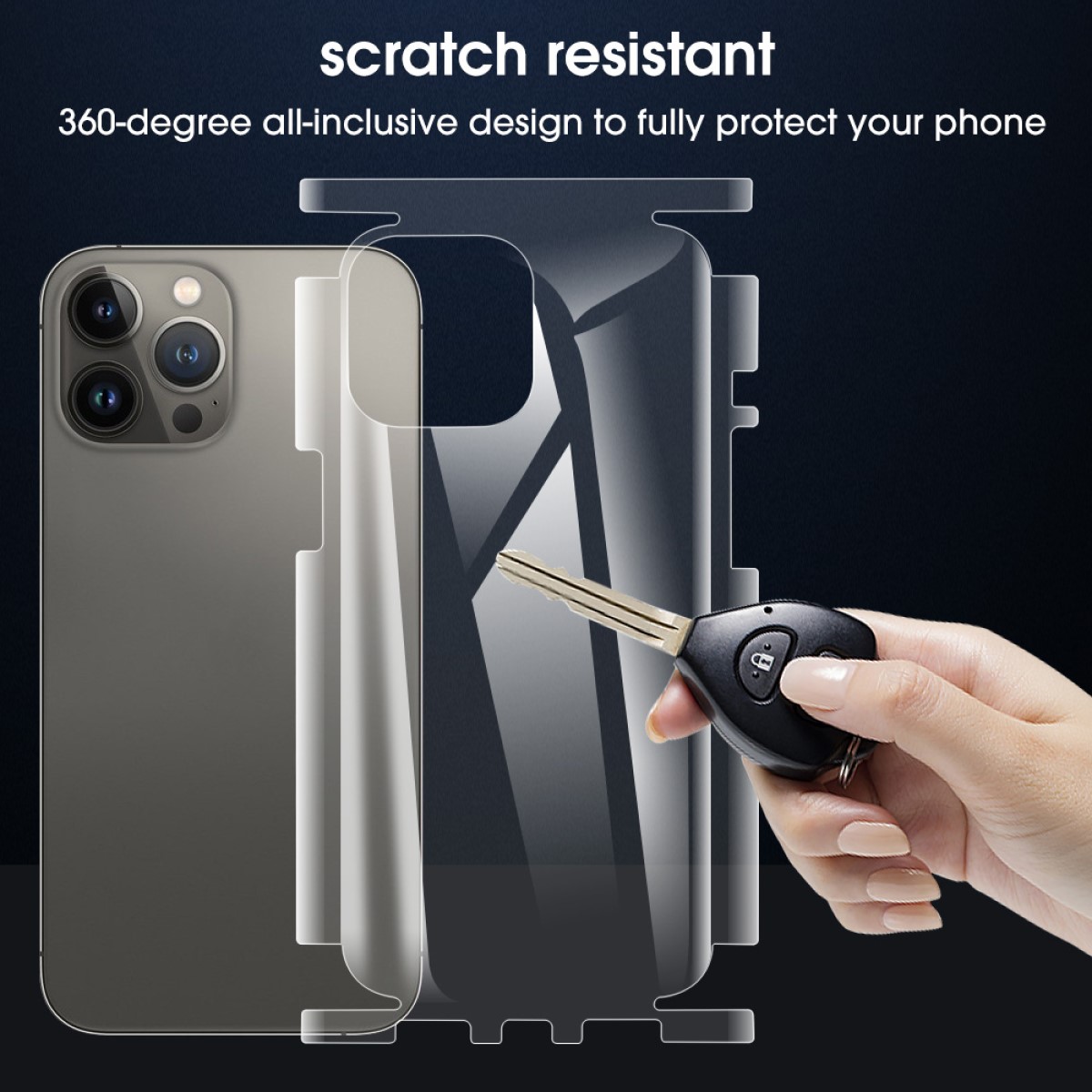 PPF miếng dán mặt lưng iPhone X 11 12 13 14 Pro Max Mini Plus full viền