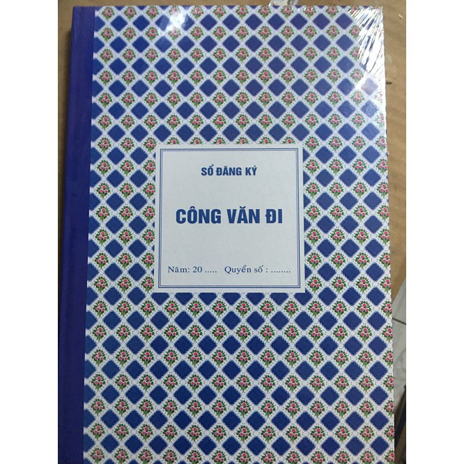 Sổ công văn đi - đến 160 trang