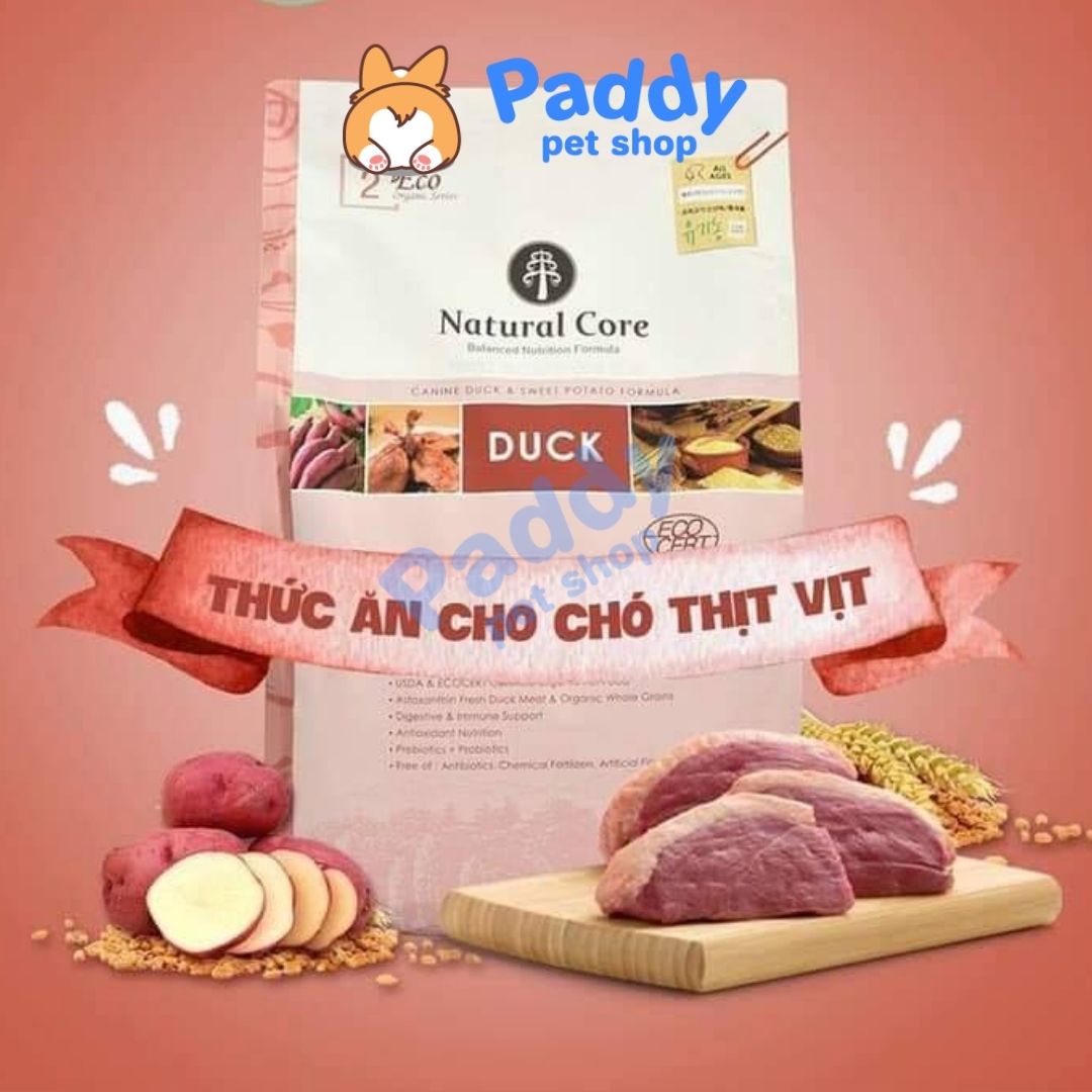 Hạt Cho Chó Mọi Lứa Tuổi Hữu Cơ Natural Core ECO Organic Cừu & Vịt