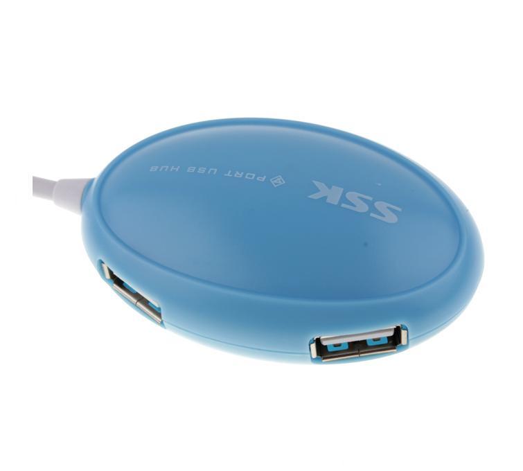 Bộ chia cổng USB - Hub USB 4 cổng SSK SHU017