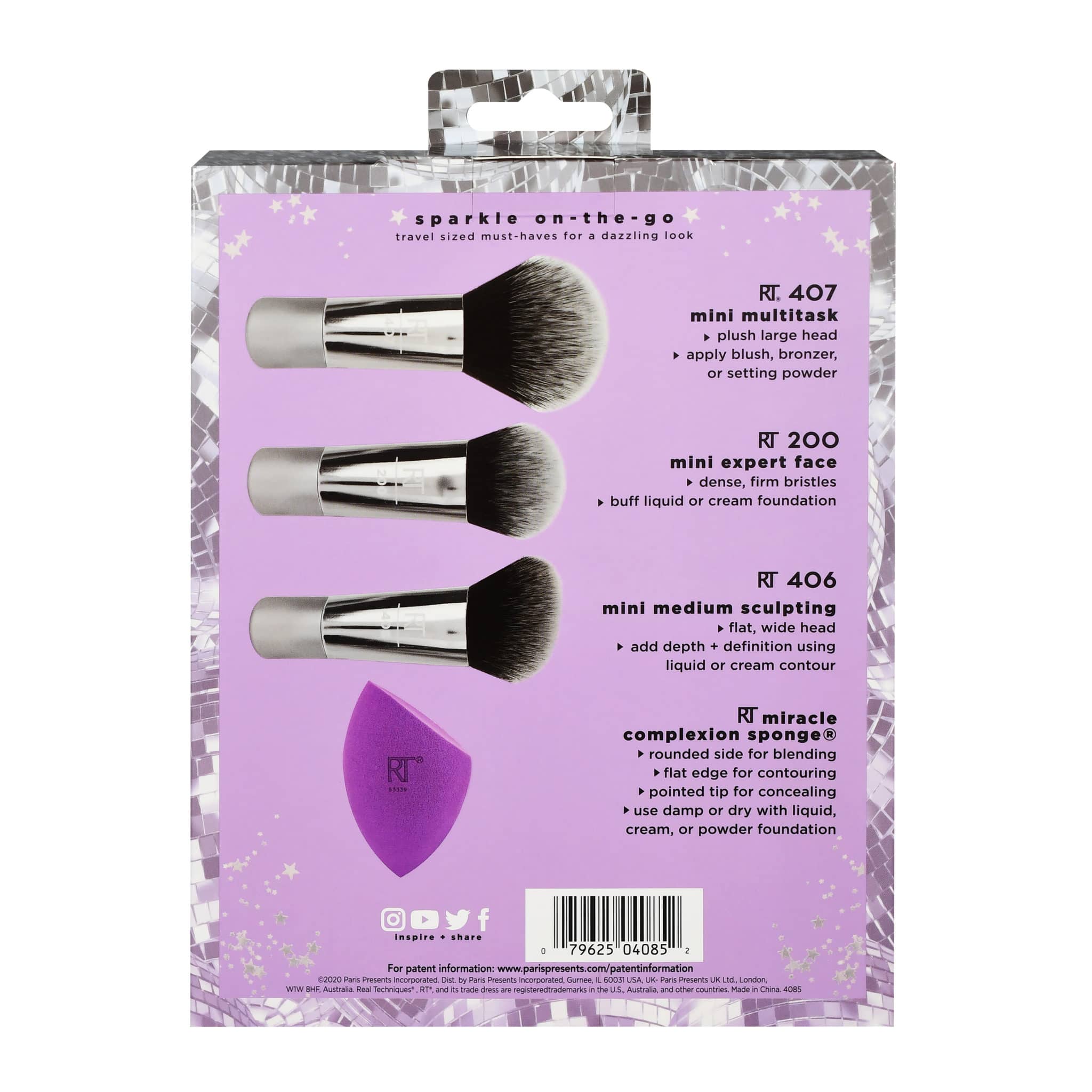 [HCM]Bộ cọ Real Techniques SPARKLE ON-THE-GO Limited