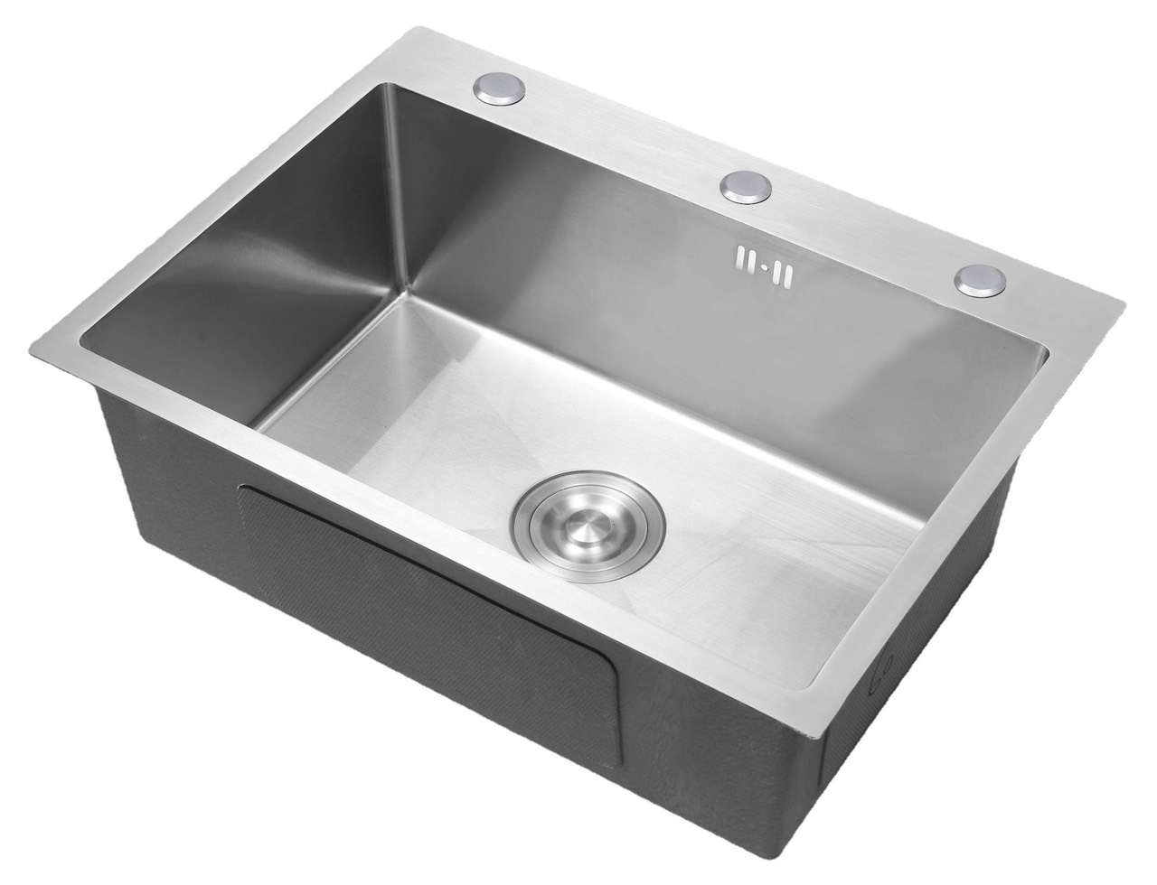 chậu rửa chén bát đúc 6045 (60x45cm) inox sus 304