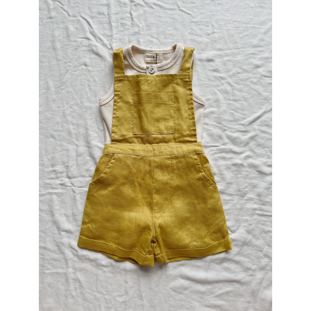 Summer Singlet Rib Bodysuit Macro & Micro (Bodysuit Sát Nách Thun Tăm Trẻ Em)