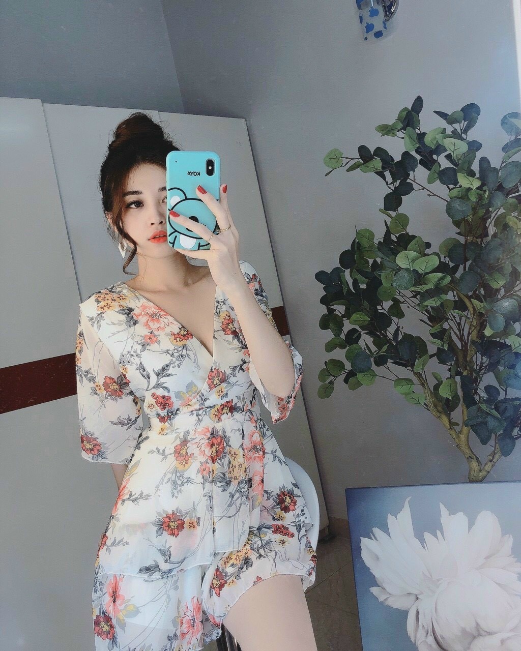 [HCM]ĐẦM VOAN BÔNG NỮ CAO CẤP NỮ TÍNH CÓ LÓT QUẦN- HÀNG CAO CẤP