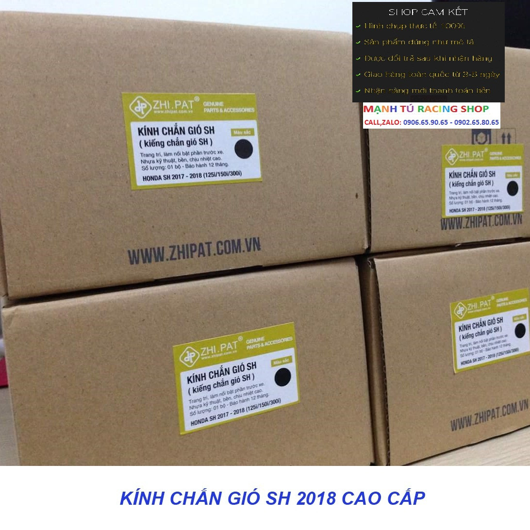 Kính chắn gió xe máy SH 2017 - 2018 cao cấp