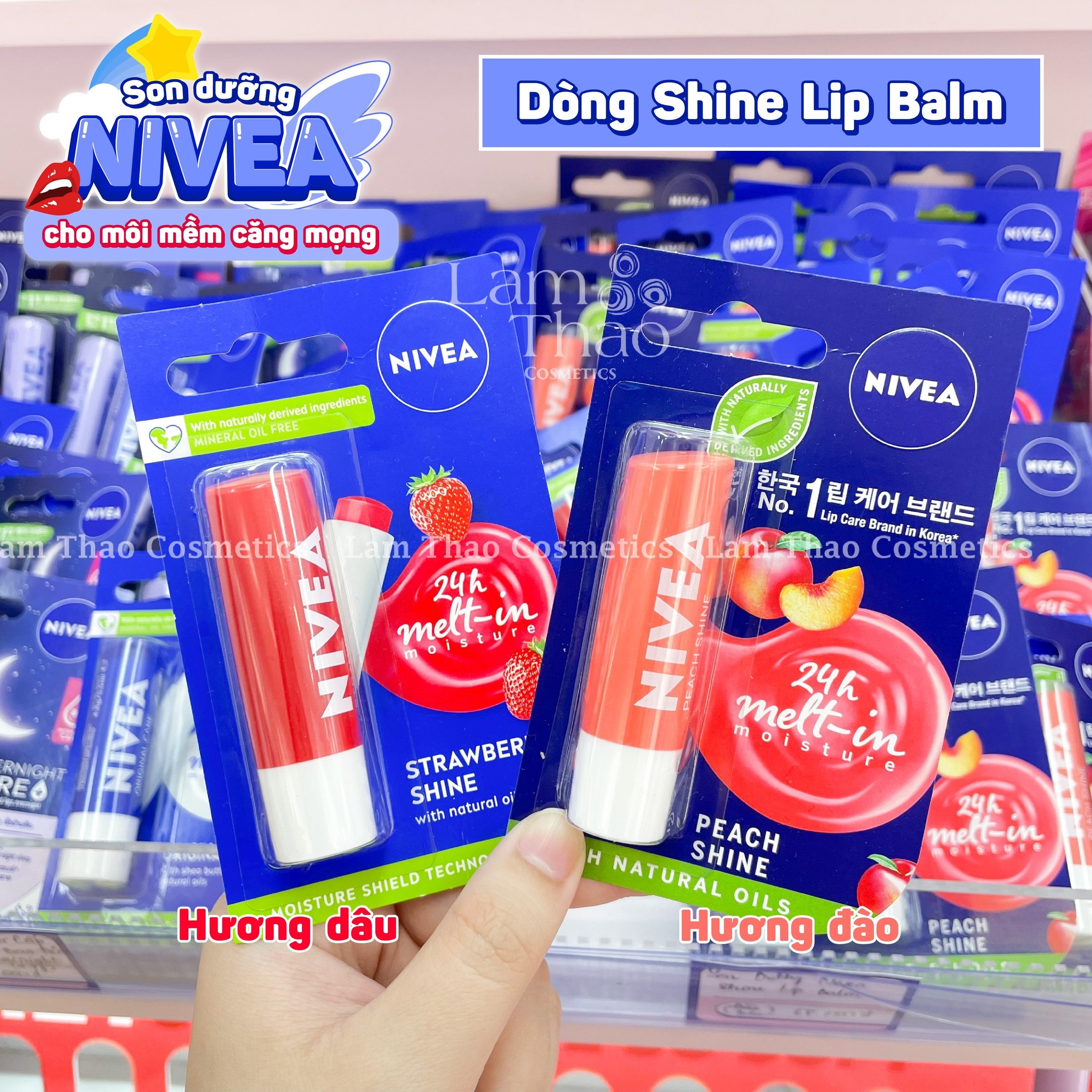Son Dưỡng Môi Nivea Lip Balm