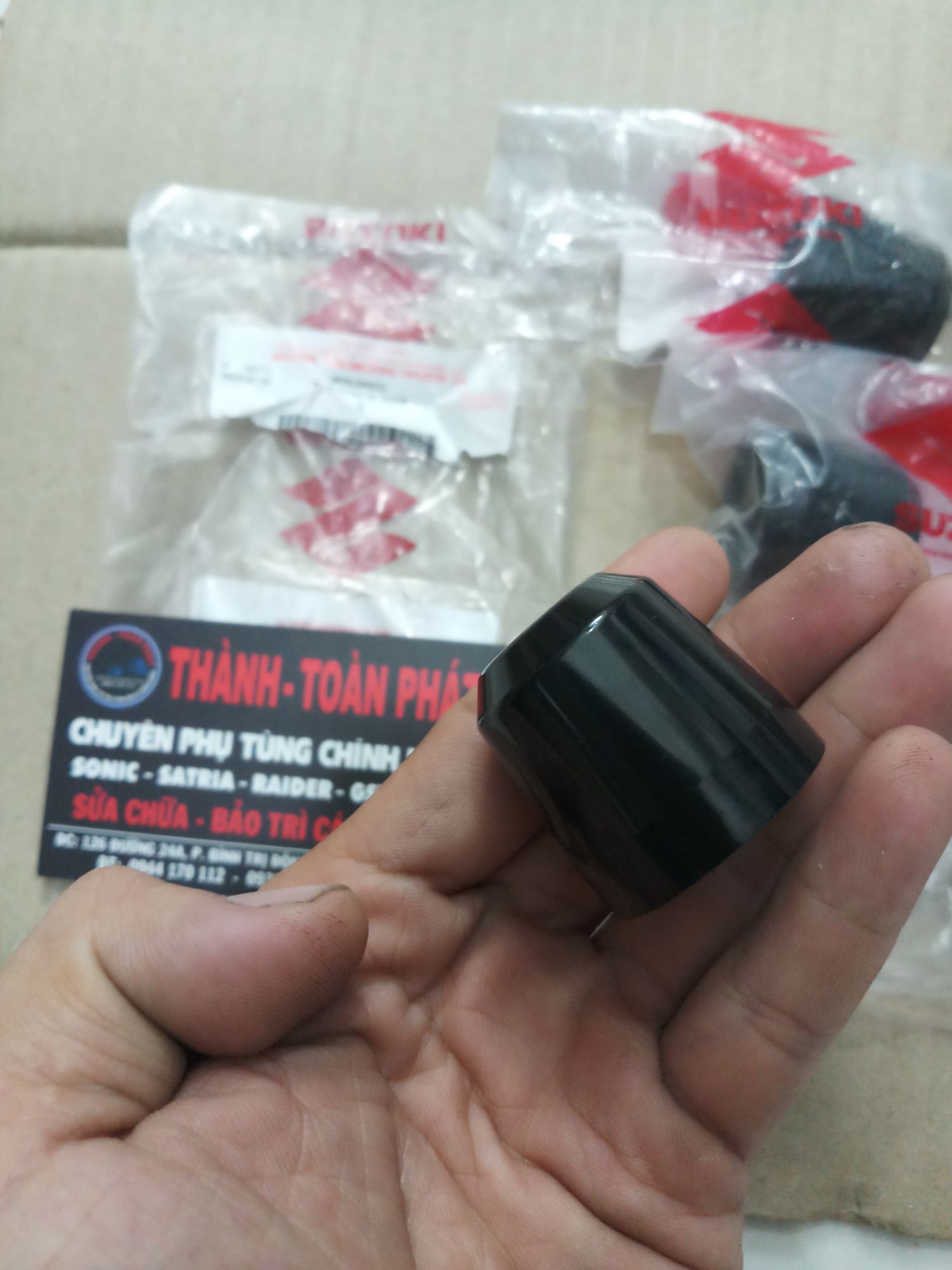 cục gù tay lái Satria Fi(1 cục)