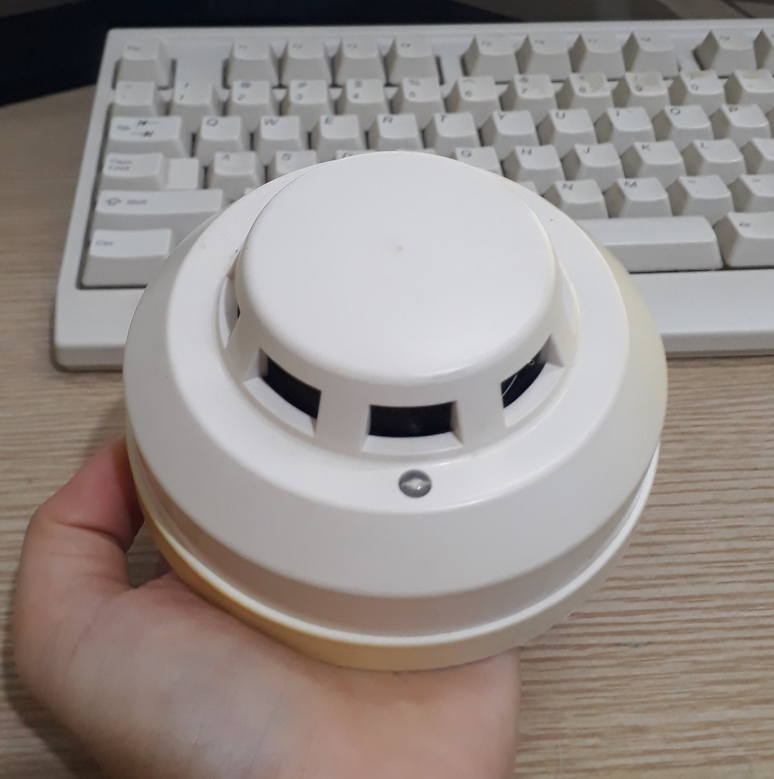 CẢM BIẾN KHÓI CÓ DÂY 2 SỢI (THANH LÝ)