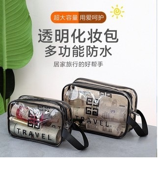 Túi Đựng Mỹ Phẩm Trong Suốt Chống Thấm Nước Đa Dạng Kích Thước Đi Biển Đi Bơi Tiện Lợi Du Lịch