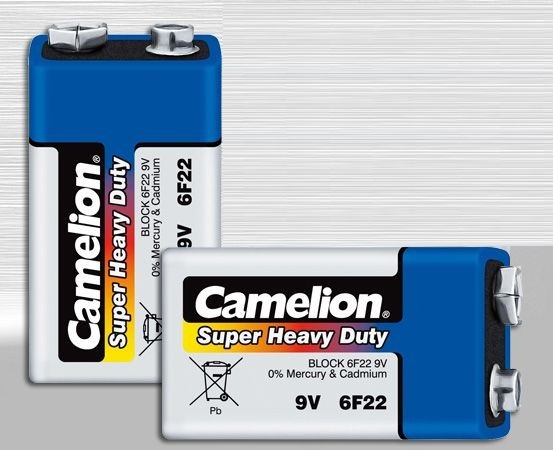 [Chinh Hãng]2 Viên Pin Vuông 9V Camelion 6F22