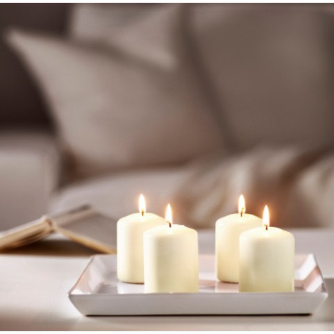 Bộ 4 Nến Block Hemsjo Ikea