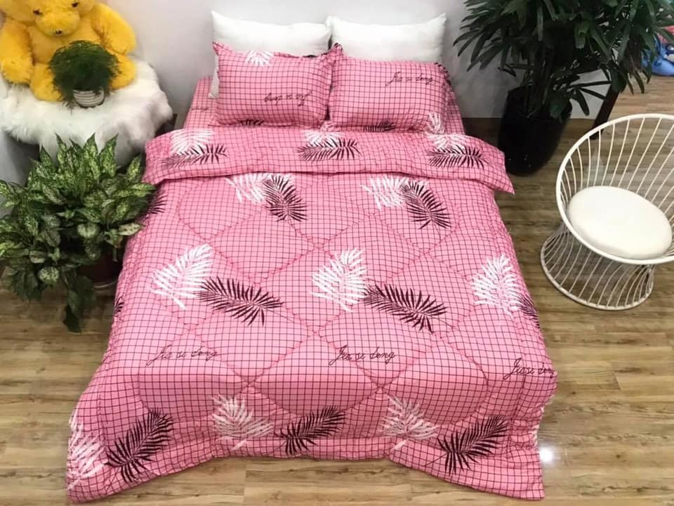 Set Chăn Ga Gối 5 Món Chần Phao