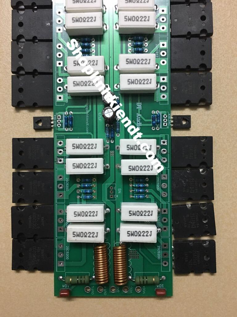 Board công suất 2 kênh 1000W 16 sò