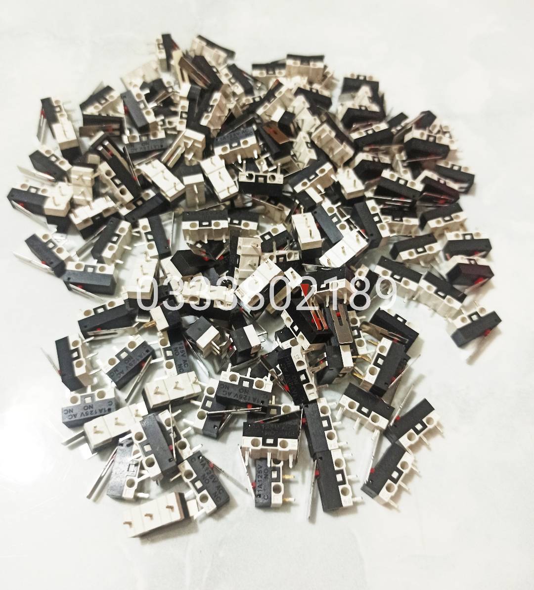10 công tắc mini ( công tắc chuột máy tính ) 2A-125V