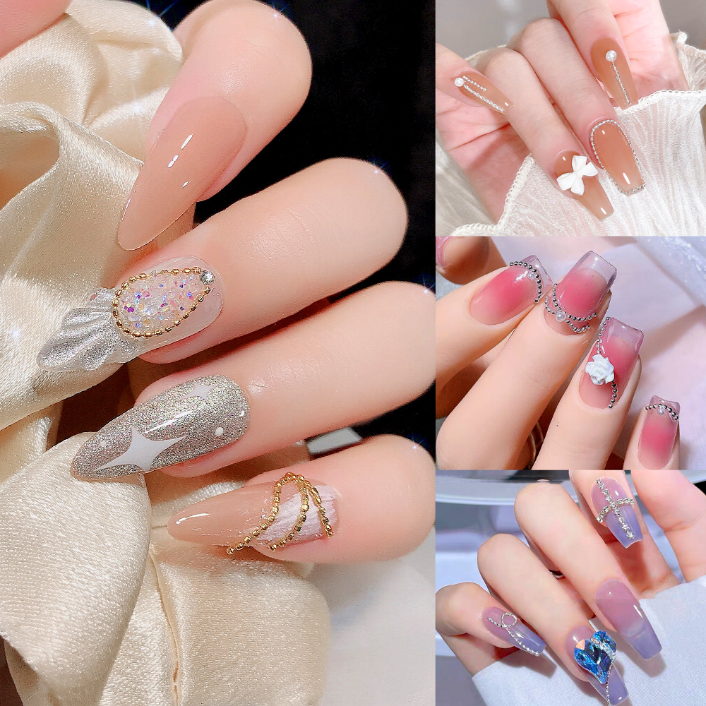Dây bi nail tròn đính móng NGHI THẢO