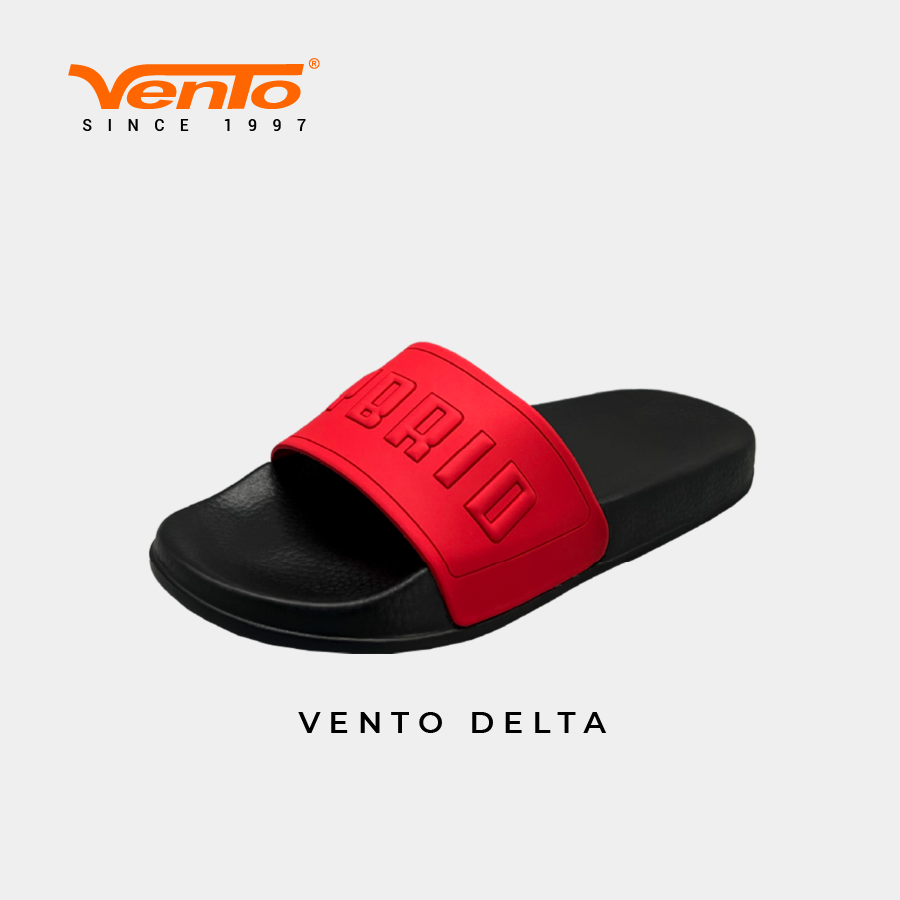 [VENTO CHÍNH HÃNG] [MẪU MỚI 2023] Dép SLIDE VENTO DELTA màu Đen cho Nam/Nữ [Full Size 36-44]