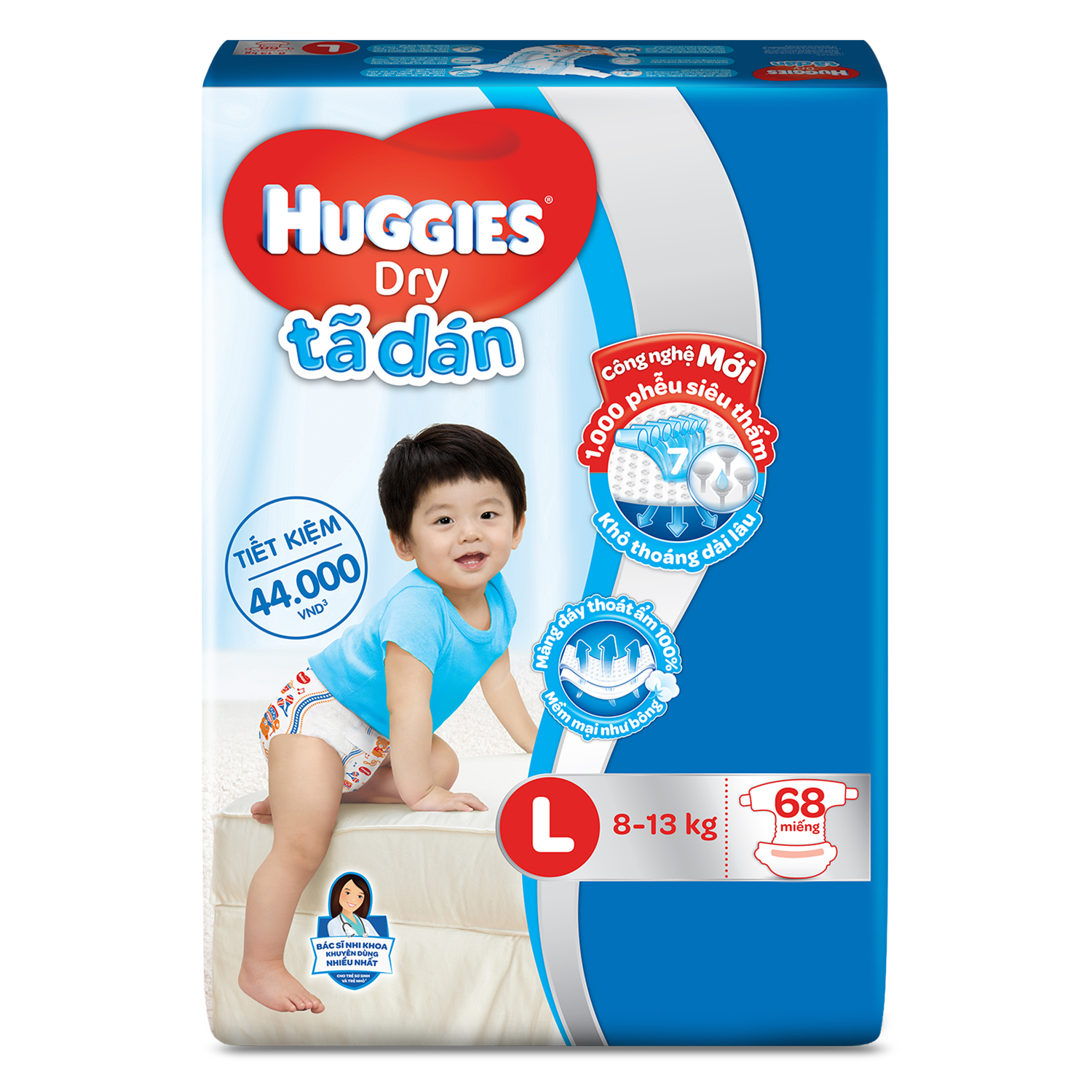 [HCM]Tả dán Huggies siêu đại S56/M76/L68/Xl62/XXl56