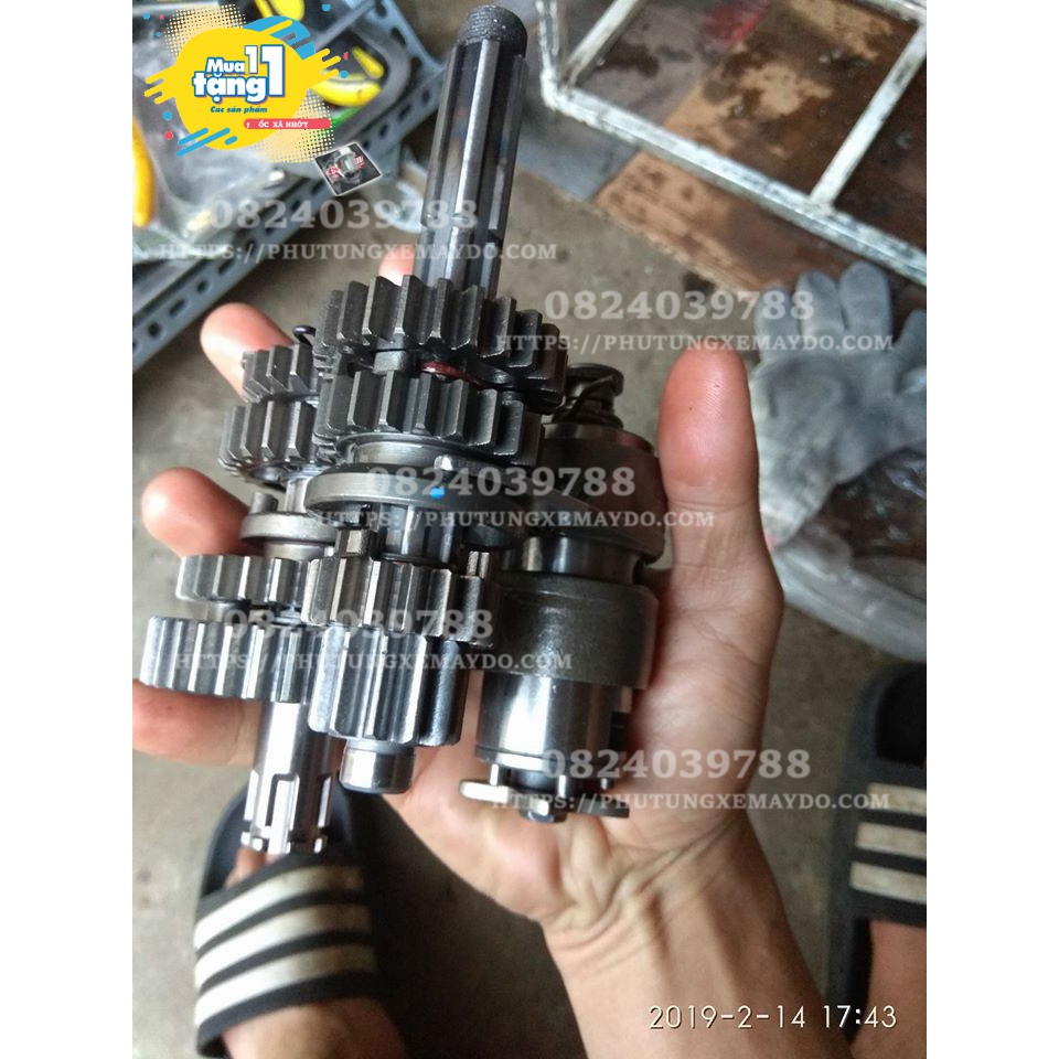 Bộ Số Đấu 1 Tới 3 Lùi Cho Dream Wave Độ