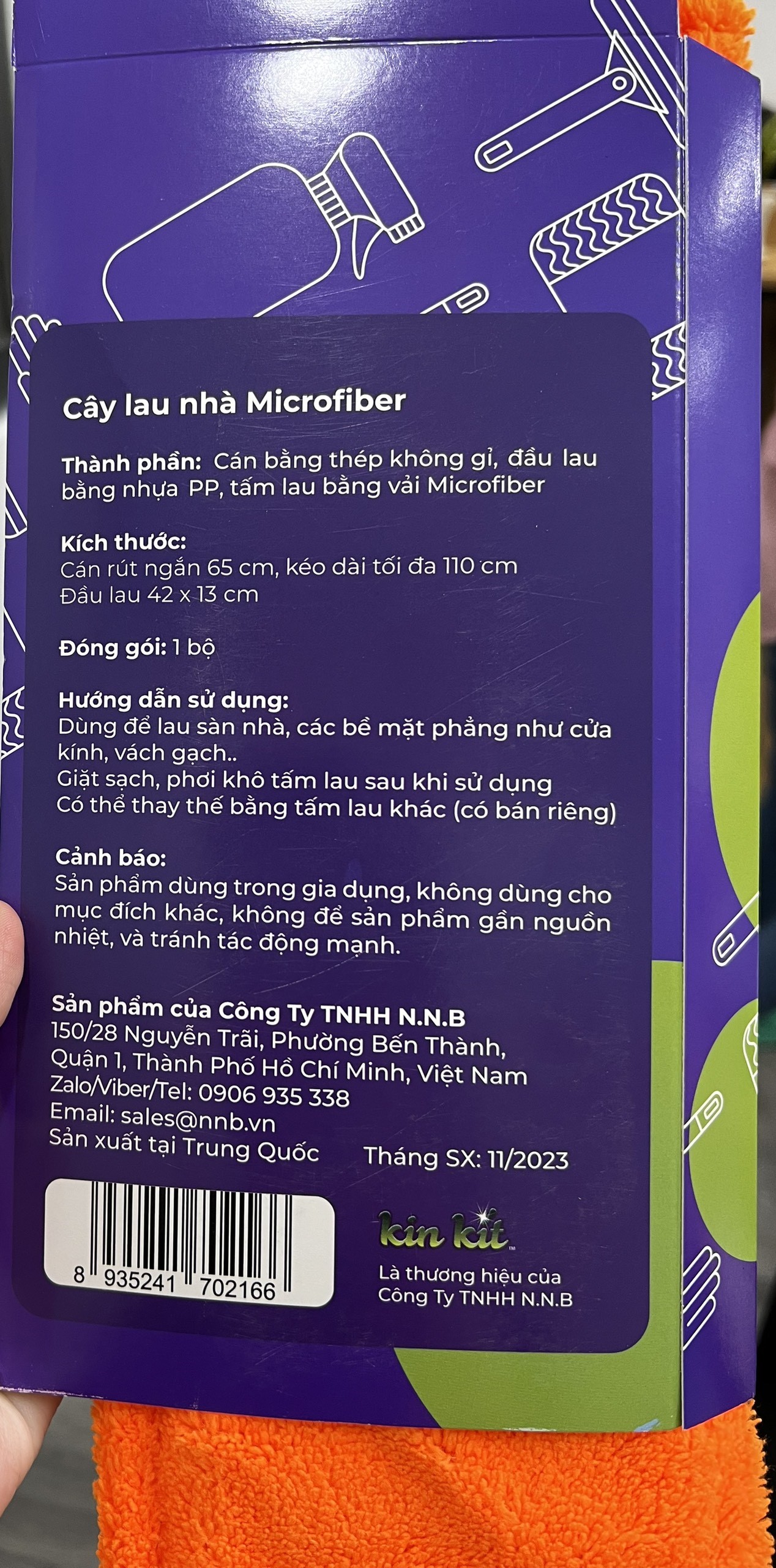 Cây lau nhà Microfiber