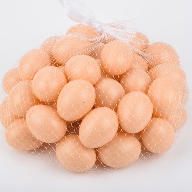 Set 10 quả trứng gà giả bằng nhựa cho mô hình chuồng ấp trứng trứng gà mô phỏng cho dạy học