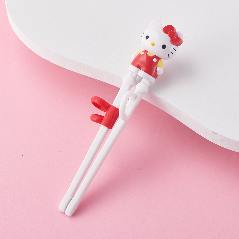 Set đũa tập ăn 3D Hello Kitty