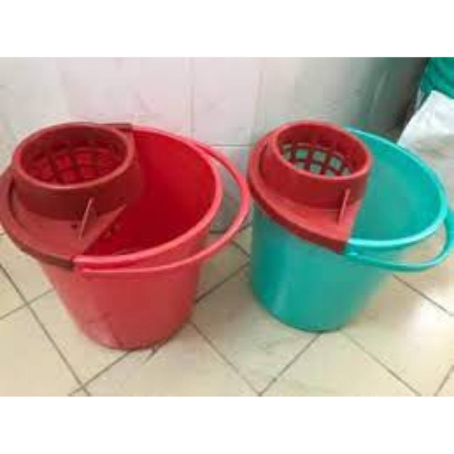 [Bộ 2] Xô giọ vắt lau nhà 14L HSL