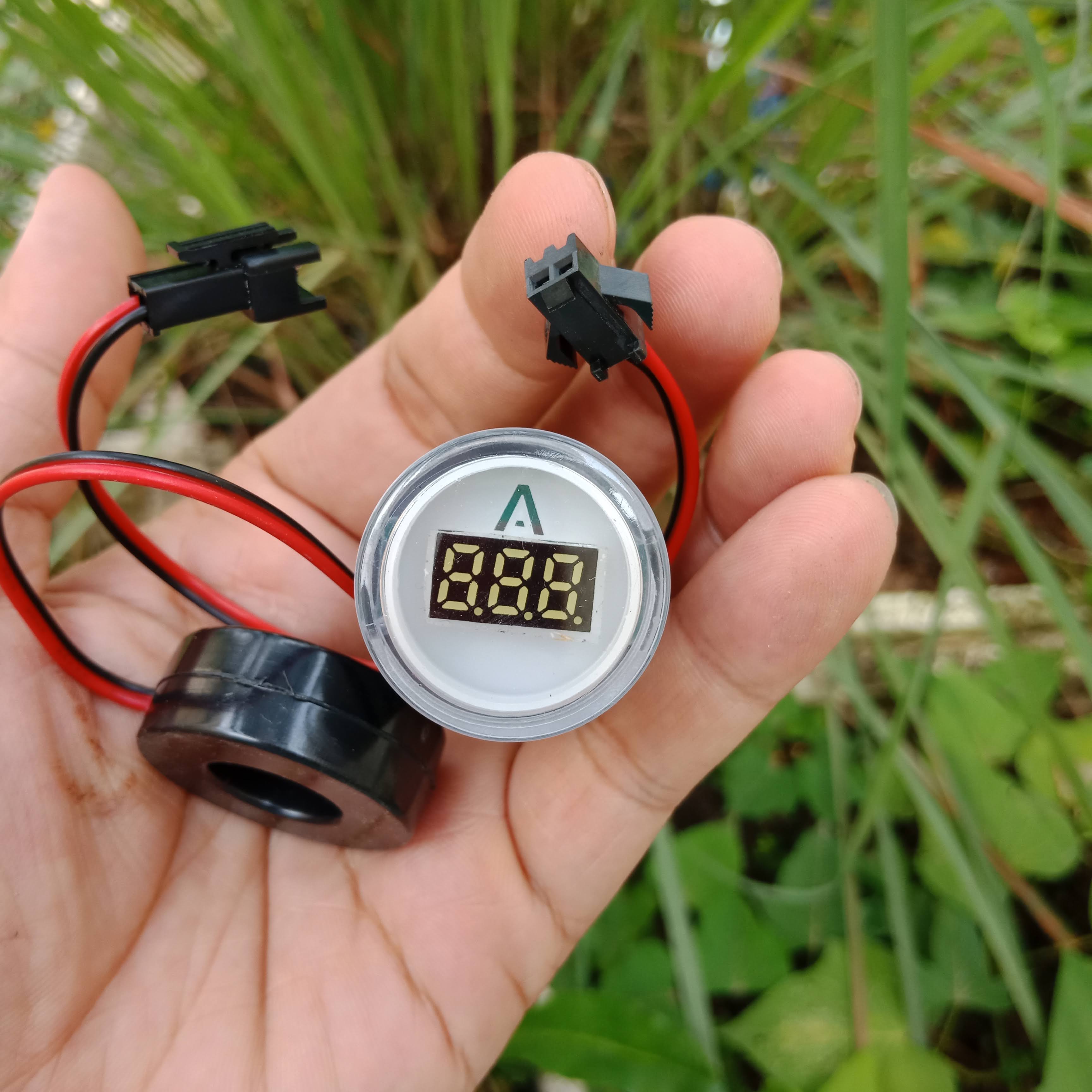Đèn LED báo cường độ dòng điện phi 22 - Báo Ampere