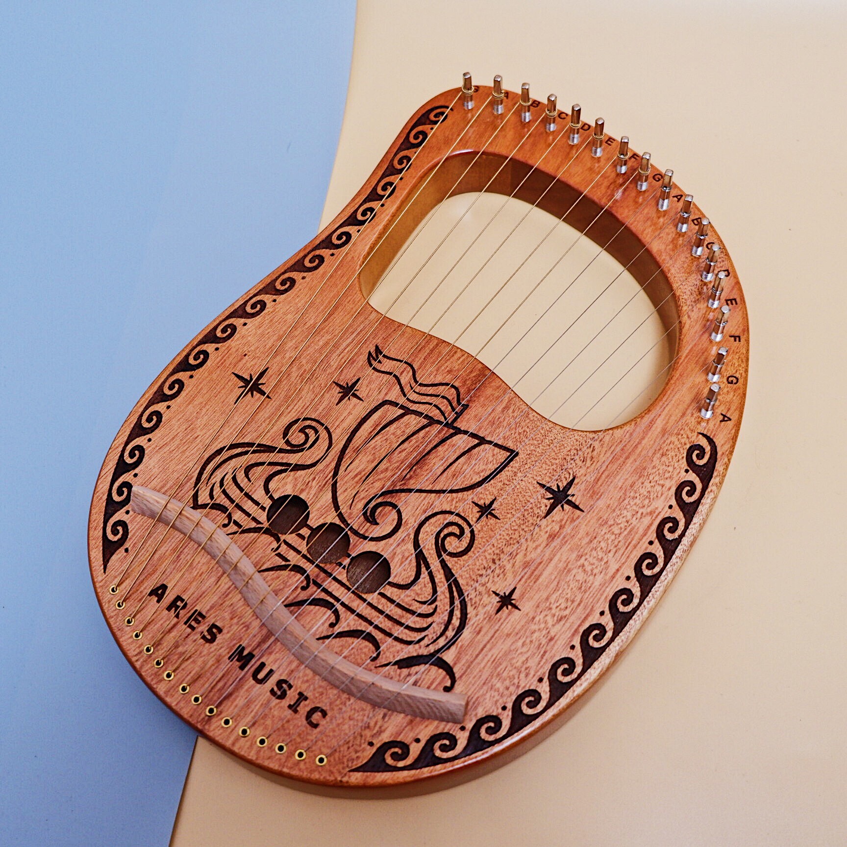 Đàn Lyre Ares 16 dây cao cấp