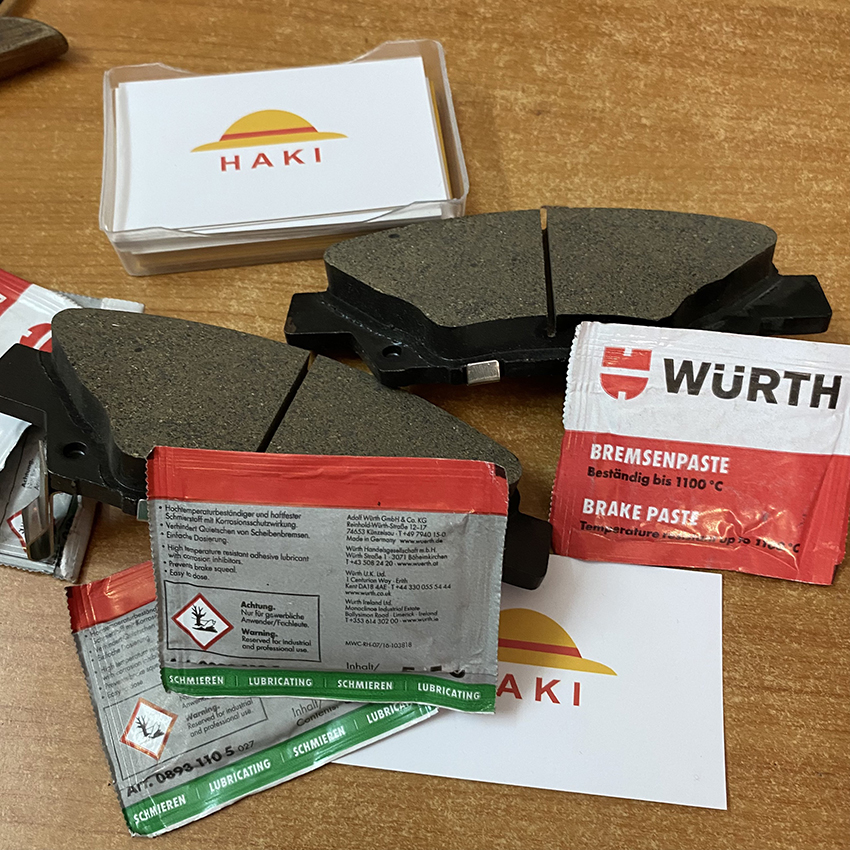 Mỡ tra má phanh, mỡ tra ắc phanh thắng gói 5.5g Wurth nhập Đức (đvt: 1 gói)