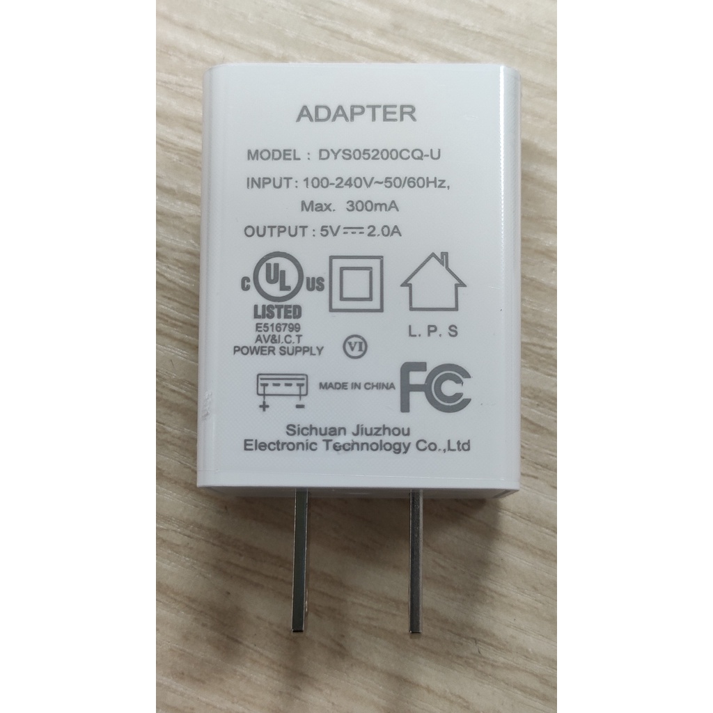 Nguồn 5V 1A / 2A cho Camera IP Consumer - EZVIZ - Hilook