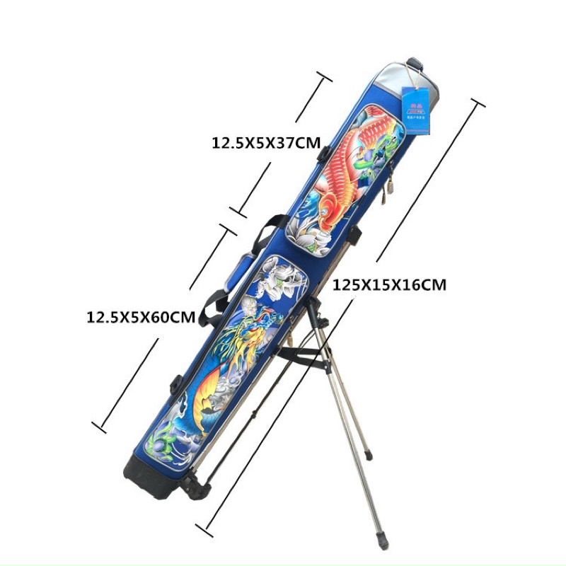 Bao đựng cần 1.25m cá chép hoá rồng ( sale xả hàng )