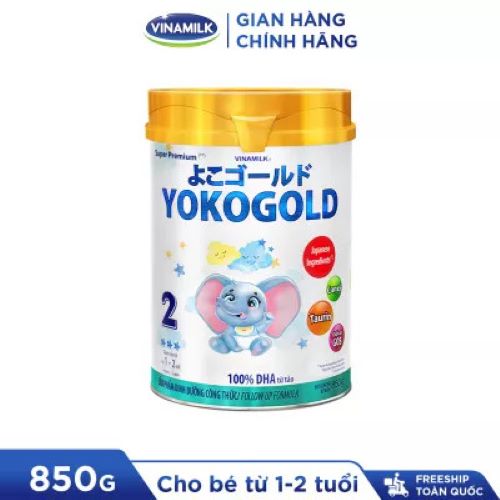 (Expiration Date April 2028) Vinamilk Yokogold 2 Powdered Milk 850g.
