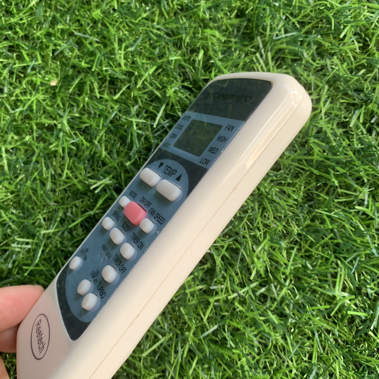 Điều khiển điều hòa Reetech máy lạnh reetech - Hàng sịn [ tặng kèm pin ]