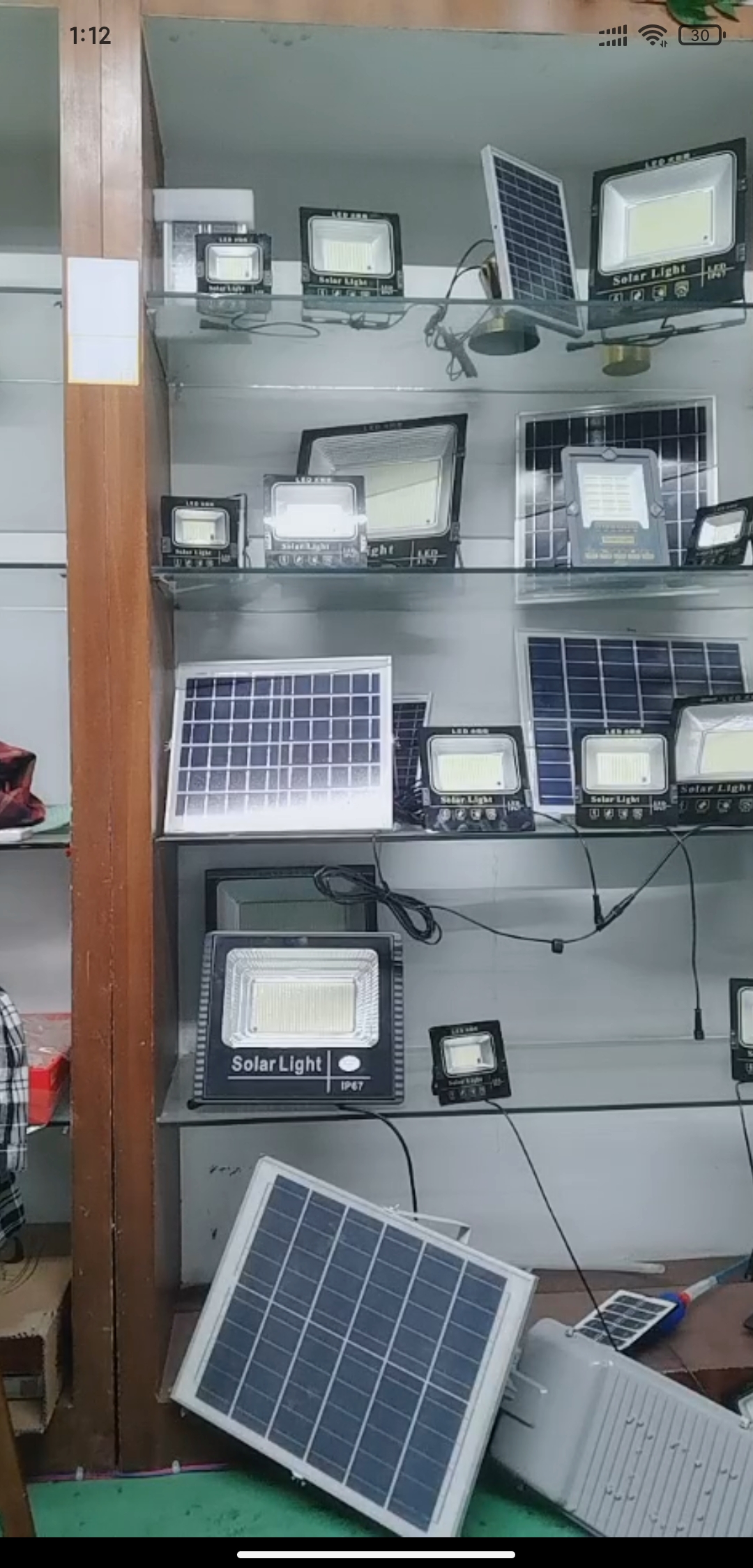 (Giá rẻ) Đèn led năng lượng mặt trời Solar Light 65W