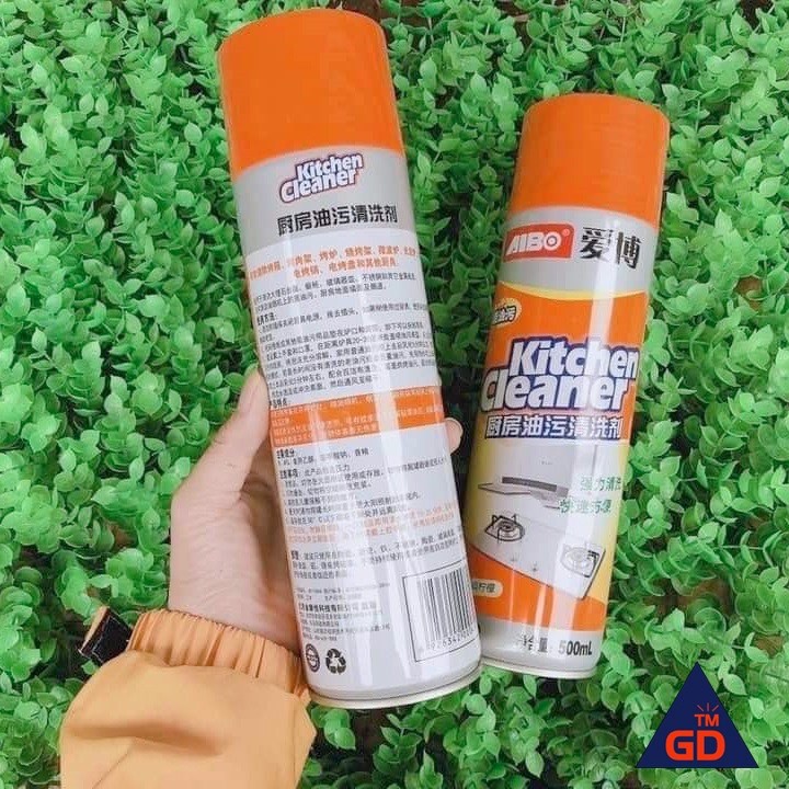 Chai xịt tẩy rửa đa năng chất tẩy đa năng Kitchen Cleaner tẩy rửa nhà bếp sạch bóng, đánh bay dầu mỡ